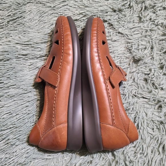 SAS Roamer Tripad Comfort Mary Jane ‎ Leather Loafers Shoes Women's 8.5 N EUC - Picture 6 of 8